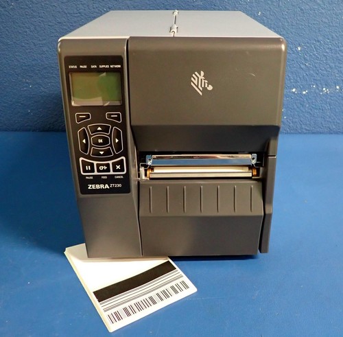 Zebra ZT230 Industrial Label Printer | Low Use!! 88" / 223cm | ZT23042-T01200FZ