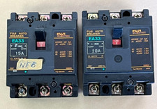 LOT OF 2: FUJI AUTO BREAKER EA33 15A  20A