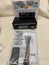 Pyle Bluetooth MP3/USB/Aux/SD Card Stereo Radio Receiver PLMRB29B - USED!!!