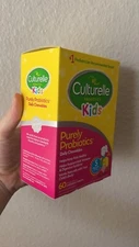 NEW Culturelle Kids Probiotic, 60 Chewable Tablets  exp 04/2026 or later