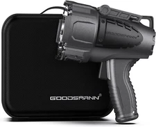 GOODSMANN Spotlight 10000 Lumen Waterproof Rechargeable Marine Spotlight LED