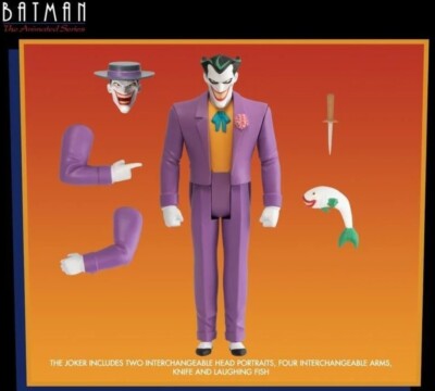 DC Batman The Animated Series 5 Points Deluxe The Joker Figur Neu