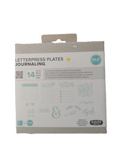 We R Memory Keepers Letterpress Plates 14 pie...