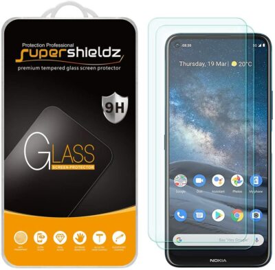 2x Supershieldz Tempered Glass Screen Protector for Nokia 8.3 5G/ Nokia 8.3