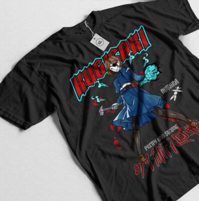 Jujutsu Kaisen Nobara Anime T-Shirt – Unisex Baumwollshirt Mit Coolem Print, Kurzarm, Für Fans