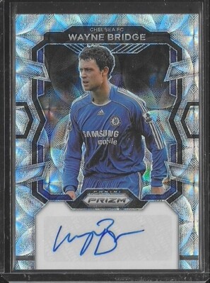 Wayne Bridge 2023-24 Panini Prizm EPL Signatures Choice Auto | eBay