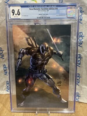 New Mutants #98 Deadpool Facsimile Virgin Variant - Liefeld Whatnot Exclusive NM