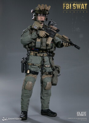 DamToys 78044A US FBI SWAT Team Agent San Diego Midnight OPS DAM 1