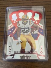 2020 Panini Chronicles Draft Picks Crown Royale Red Clyde Edwards-Helaire RC