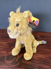 Simba Lion King Live Action Movie Plush Stuffed Just Play Talking Sound Tags