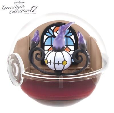 RE-MENT Pokemon Terrarium Collection 12 Poke Ball Case Mini Figure #4 Chandelure