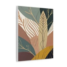 Wall Art Decor - Canvas Print Artwork - Boho Style Print 28523