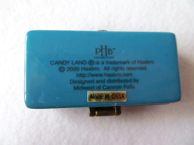 Porcelain Trinket Box Midwest Cannon Falls Candy Land Board Game w