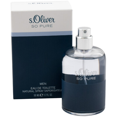 s.Oliver SO PURE 1 x 50ml Eau de Toilette EdT Spray for man