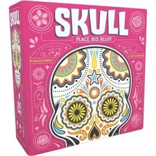 Skull Bluffing Card Game  PINK BOX Space Cowboys Asmodee SCSK02EN Family Party