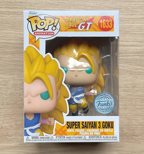 Funko Pop Dragon Ball GT Super Saiyan 3 Goku #1633 + Protector Gratis