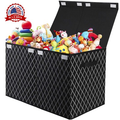 Caja Para Guardar Juguetes De Niños Espaciosa Guarderia Sala De Juegos Multiuso
