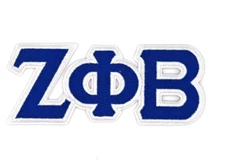 ZETA PHI BETA - Sorority - 1920 - Embroidered Iron-On Patch