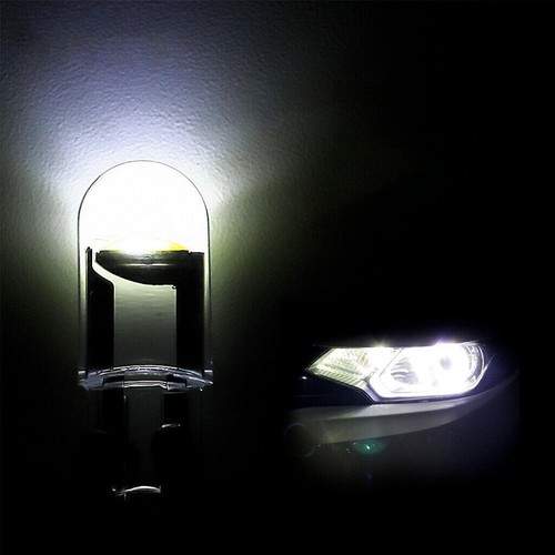 10Set T10 501 Led Car Side Light Bulbs Error-Free Canbus COB Xenon W5W Sidelight - Picture 10 of 12