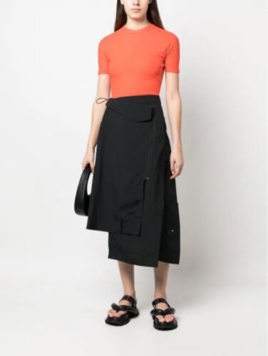 Falda media negra cintura alta Y-3  - Imagen 1 de 11