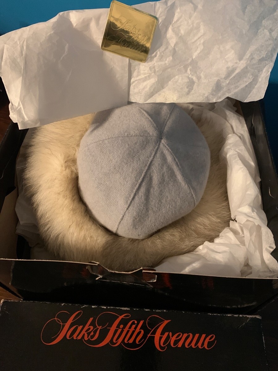 Don Anderson Saks Fifth Avenue Fur Hat Vintage Ladies | eBay display picture 1