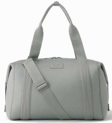 NWD $270 Dagne Dover Landon Neoprene XL Carryall Bag Sage w/ Accessories