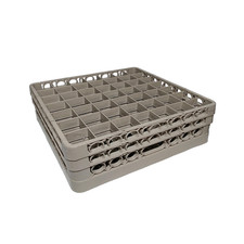 Spülkorb Gläserkorb 7x7 Fach 500 x 500 mm für Spülmaschinen mit 500er Korbmaß