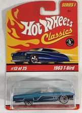 1963 T-bird Lowrider Convertible Spectraflame Blue Hot Wheels Classics 2005