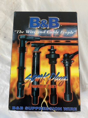 Spark Plug Wire Set-Suppressor Wire Set B & B MANUFACTURING S6-58366