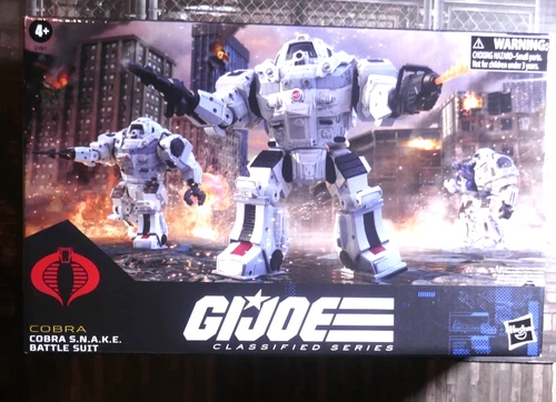 HASBRO GI-JOE CLASSIFIED COBRA SNAKE SYSTEM NEUTRALIZERARMED KLOAKING EQUIP 162