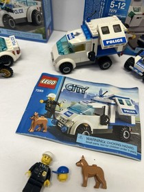 LEGO City Police LOT High Speed Police Chase 60042 K9 Van 7285 ATM Robbers 7279