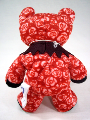 Beauty Grateful Dead Bean Bear Cubs Rose Red Plush Liquid Blue