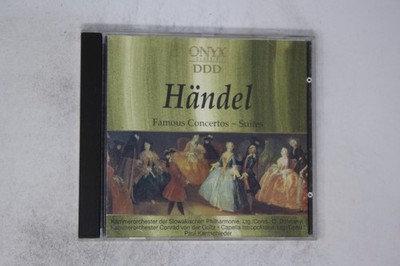 Händel Famous Concertos Suites CD Onyx Classics
