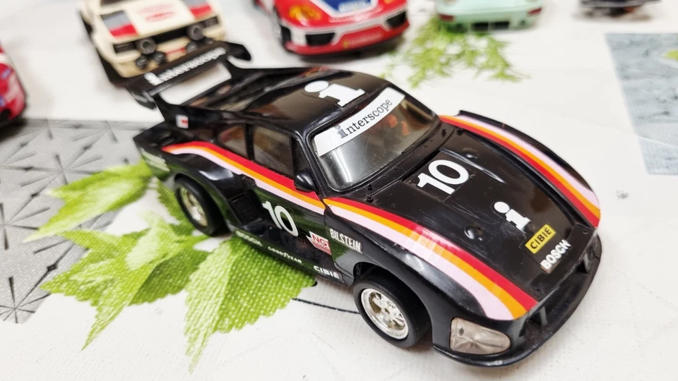 PORSCHE 935 NEGRO INTERSCOPE 4081 SCALEXTRIC EXIN MADE IN SPAIN - Imagen 2 de 4