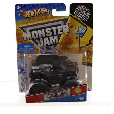 Hot Wheels Monster Jam Mohawk Warrior 71/80 New NIP 2010