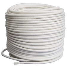 White Coiling Cord 1/2 Inch x 100 FT Roll Soft Craft Macrame Sewing Rope DIY