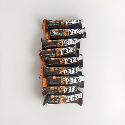 MET-Rx Big 100 Peanut Butter Pretzel Meal Replacement Energy Bar 3.52oz, 9x Bars