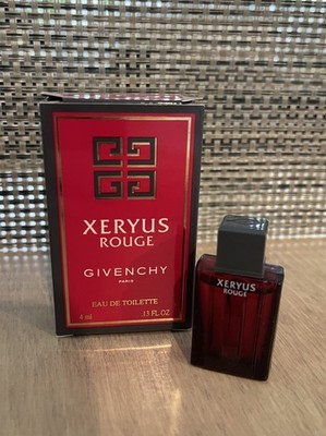 Xeryus Rouge 4 ML EDT Mini By Givenchy. New In Box & Vintage