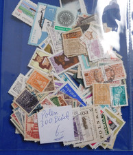 Polen   Briefmarken Lot  300 Stück