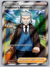 Professor's Research 150/159 Ultra Rare Crown Zenith Pokemon Holo Near Mint