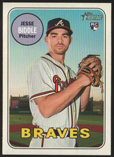 2018 Topps Heritage #577 - Jesse Biddle RC - Atlanta Braves  (3736)