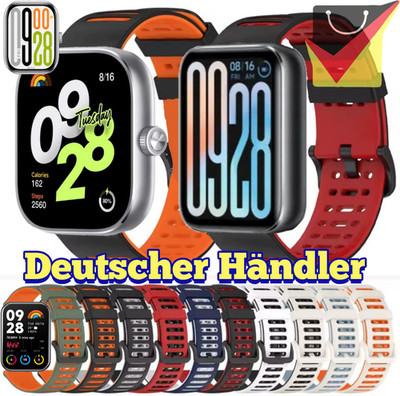 Silikon Armband für Xiaomi Mi smart Band 8 Pro / 9 Pro / Redmi Watch 4 / 5 / 6