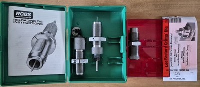.223 RCBS Wiederladematrizen und LEE factory crimp