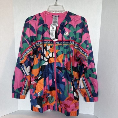 Adidas Originals X Farm Rio Pulmag Training Jacket Zip Up Women s XS NWT $100