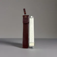 Vintage Frederick Post Co. Versalog 1460 Bamboo Hemmi Slide Rule Made in Japan