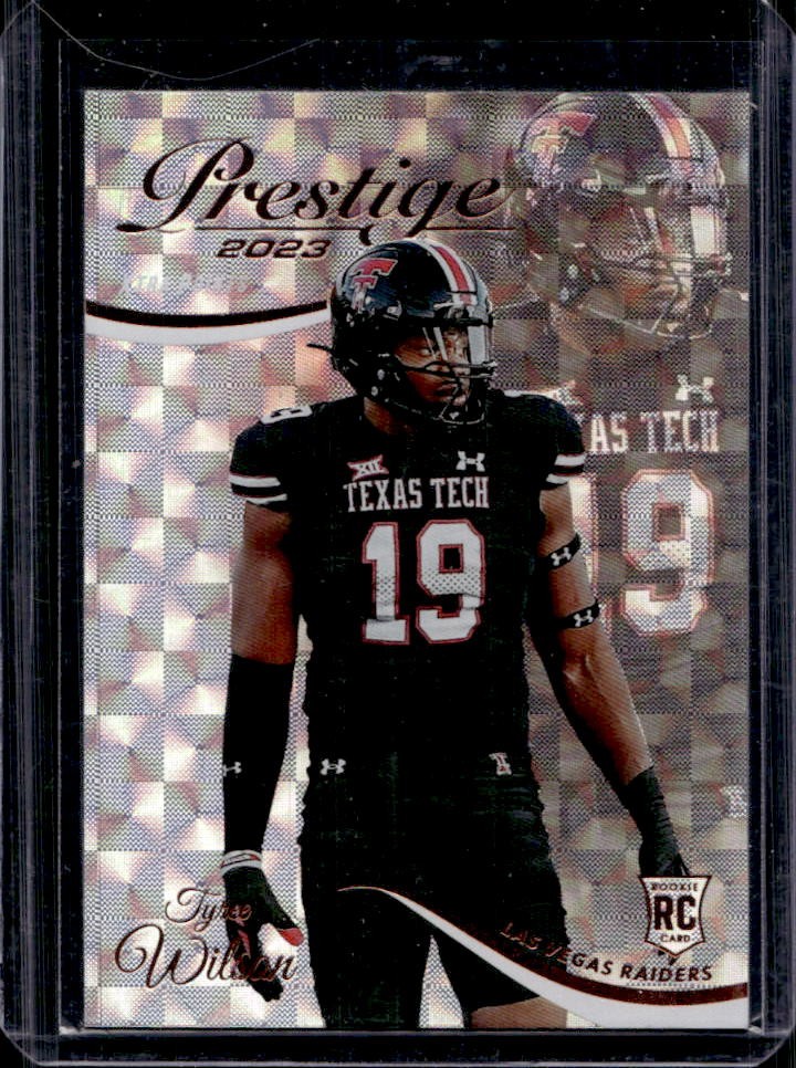 Tyree Wilson Panini Prestige #384 Green Premium Xtra Points
