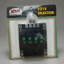 VTG Atlas Model Railroad Selector #215 Control Switches for HO Trains Made in US