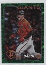 2024 Topps Series 2 Green Foil 392/499 Blake Sabol #521 d0b