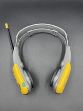 Sony Sports Yellow SRF-HM55 FM/AM Walkman Headset Radio Tested WORKING