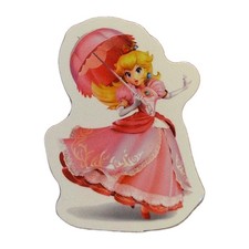 Princess Peach Super Mario Bros Sunshine Nintendo Decal Sticker 1.75"
